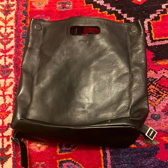 Chie Mihara | Bags | Chie Mahara Leather Backpack | Poshmark display picture 3